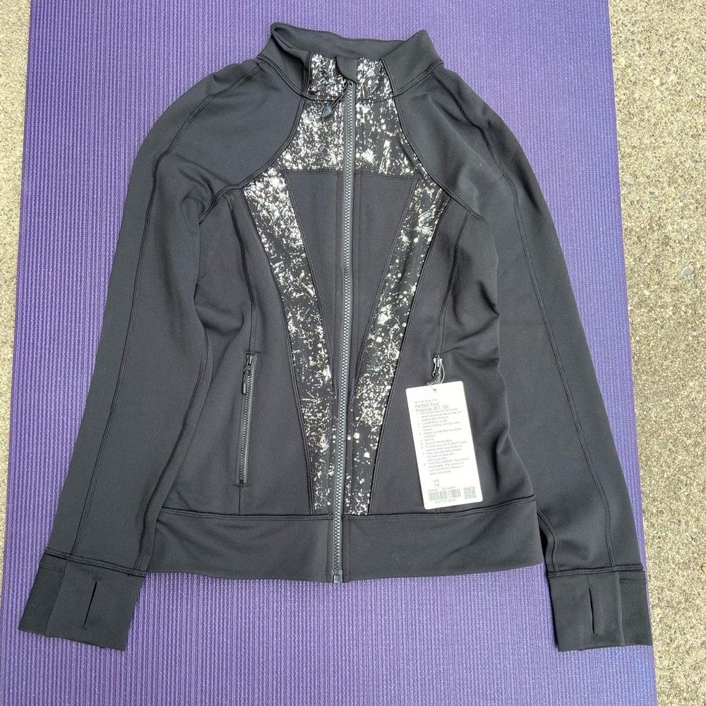 NWT Ivivva Perfect Your Practice Jacket Size 14